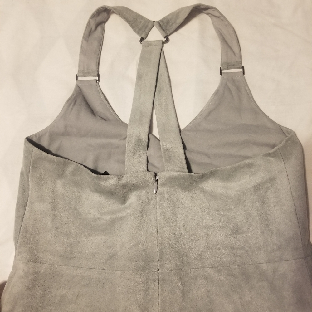 BCBGMAXAZRIA Suece Mini Dress Color Light Gray Size XXS - Picture 11 of 13